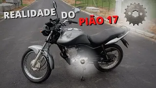 REALIDADE DO PIÃO 17 VALE A PENA? *moto 150 original*