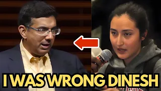 Dinesh D'Souza Thoroughly EMBARASSES Woke Student Trying To CANCEL HIM, Forces Her To APOLOGIZE!