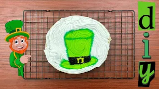 Tie-dye pattern : Leprechaun Hat | St. Patrick's Day DIY