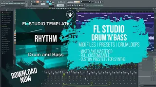 #Drum'n'Bass #FLStudio #Template   Rhythm by Robert Reazon