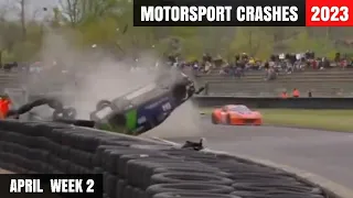Motorsport Crashes 2023 April Week 2
