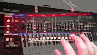 Roland JU-06A: My 1st Sound Demo