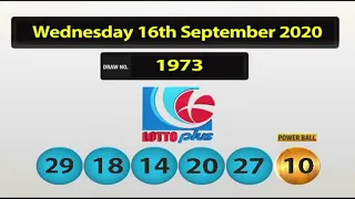 NLCB Lotto Plus Wednesday 16th September 2020