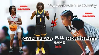 Top Ranked North Pitt (Zamareya Jones & Jordan Speller) vs Top Ranked Cape Fear (Jayda Angel)..FULL