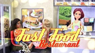 DIY - How to Make: Doll Fast Food Restaurant - Handmade - Crafts