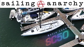 Santa Cruz 50 "Hula Girl" Boat tour - Retro boat EP5 - sailboat tour with  Scot Tempesta