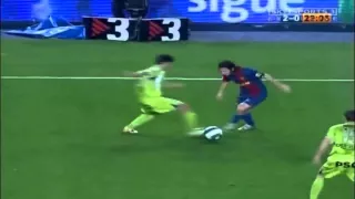 Lionel Messi's solo goal vs Getafe (Eng. commentary)