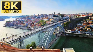 Bridge in Porto (8K Ultra HD) Sample Footage // Samsung Galaxy S23 Ultra 8K Video UHD