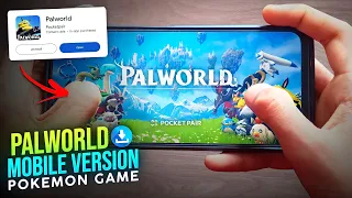 Palworld *MOBILE* Is Here 😍 New POKEMON Type Game- Overview, iOS Store & More! 😱