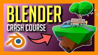 Blender Crash Course - Beginner's Guide to Using Blender!