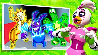 Rainbow Friends Become FNAF RUIN?! REACT with Glamrock Chica