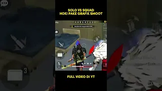 Solo vs squad free fire booyah