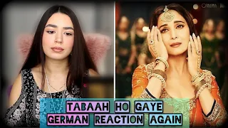 GERMAN REACTION AGAIN | Tabaah Ho Gaye - Full Video | Kalank | Madhuri, Varun & Alia | Shreya|Pritam