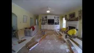 Laminate Install Time Lapse