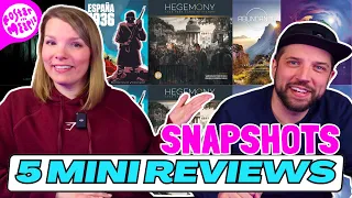 5 Mini Board Game Reviews | Board Game Snapshots