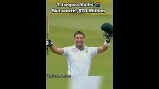 10 Richest Cricketer in the world 🌏||Dumbledore's _Army||#shorts #richest #cricket