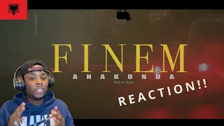 UK 🇬🇧 REACTION TO 🇦🇱 ALBANIAN / RAP | FINEM - ANAKONDA