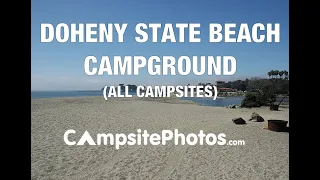 Doheny State Beach, CA (All Campsites)