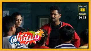 Prabhu Deva motivates his team | Lakshmi Movie Scenes | Nilladhey Nilladhey Video Song