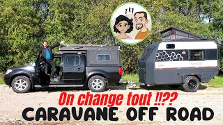 CARAVANE TOUR : Présentation de la DECAMP Trekking X3 Caravane OFF ROAD | FamilyRoss