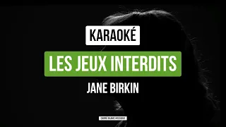 Jane Birkin – Les jeux interdits | Karaoké HQ