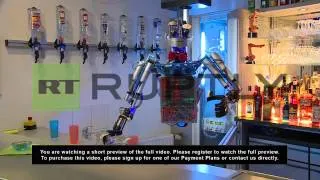 Germany: Robot bartender serves up the future