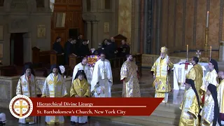 Hierarchical Divine Liturgy Honoring Saint Bartholomew