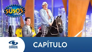 The Suso's Show | Pipe Bueno le enseñó a el Paspi a montar caballo como todo un "Pro" | Caracol TV