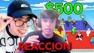 REACCIONANDO A "El último que se cae gana $500"