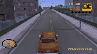 GTA III - How to get the Manana at the beginning of the game