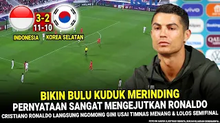 🔴 KOMENTAR BERKELAS !! Cristiano Ronaldo Langsung Ngomong Gini Usai Timnas Indonesia Lolos SemiFinal