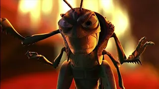 A Bugs Life Flik Stands Up To Hopper