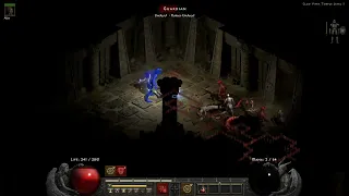 Diablo 2 Resurrected HARDCORE Paladin Gameplay Walkthrough part 3 - 4K 60FPS No commentary