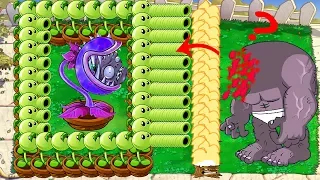 1 Chomper vs 99999 Gargantuar -  Plants vs Zombies Minigames Zombotany 2