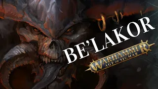 La sombre histoire de Be'lakor durant l'Âge de Sigmar et l'aube des temps | Warhammer AOS lore FR