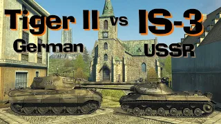 WOT Blitz Face Off || Tiger II vs IS-3