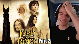 Lord of the Rings:The Two Towers 2002 (EXTENDED) MOVIE REACTION! FIRST TIME WATCHING! PART 2