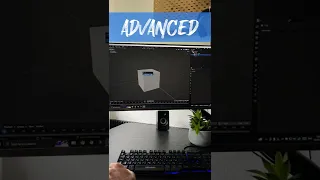 Blender - Beginner vs Advanced vs Pro #shorts