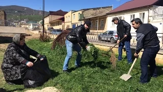 В Дербенте прошел общегородской субботник