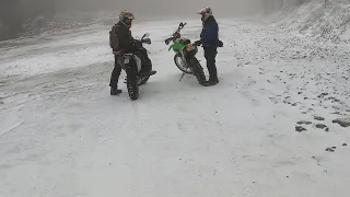 Dual Sports on Ice