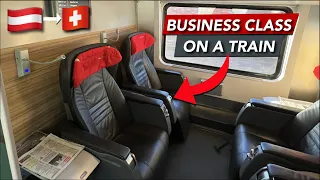 From Austria to Switzerland onboard Railjet's Fanciest Accomodation