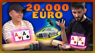 "Altii dau avans sa isi cumpere masina si eu joc poker..." Pot 20.000 EURO