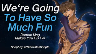 Demon King Makes You His Pet [M4A] [ASMR] [Hero Listener] [Dominant] [Sarcastic] [Playing with you]