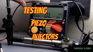 HOW TO ELECTRONICALLY TEST A  PIEZO DIESEL FUEL INJECTOR