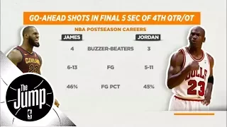 Is LeBron James as clutch as Michael Jordan? | The Jump | ESPN