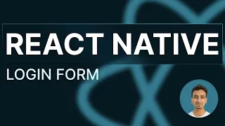 React Native Tutorial - 62 - Login Form