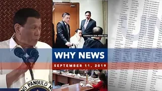 UNTV: Why News (September 11, 2019)