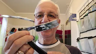 Бритьё опасными бритвами Louvrier Au Ludl VS George Wostenholm & sons straight razors shaving