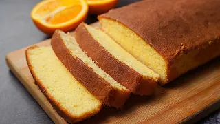 Orange Sponge Cake | Super Soft Orange Cake | Fluffy Orange Cake Recipe