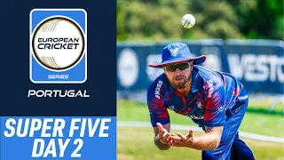 🔴 ECS Portugal, 2024 | Super Five, Day 2 | 13 Apr 2024 | T10 Live Cricket | European Cricket